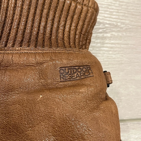 Outdoor Research Full Leather Insulated Ski Gloves - XL - Picture 6 of 8